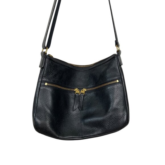 Fossil Leather Zipper Crossbody Bag - Picture 3 of 9